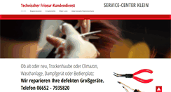 Desktop Screenshot of friseur-kundendienst.com